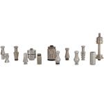 Stringing Machine Custom Cnc Stamping Parts Brass Stamping Suppressor Parts for sale