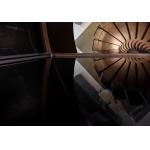 Helical Colored Laminated Glass