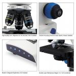 Monocular Head Cordless Biological Microscope For Student A11.0021