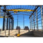 Remote Control Single Girder Overhead Travelling Crane With Electric Double Flap Grab for sale