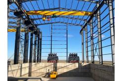 China Remote Control Single Girder Overhead Travelling Crane With Electric Double Flap Grab supplier