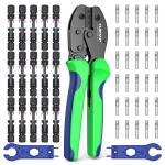 Portable Alloy MC4 Crimping Tool , Abrasion Resistant MC4 Tool Kit for sale