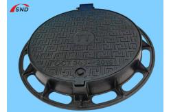 China Russian Standard Round Cast Iron Manhole Cover Pressure Grade C250 supplier