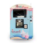 16L Tank Intelligent Soft Ice Cream Vending Machine Real Time Control for sale