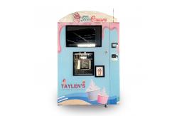 China 16L Tank Intelligent Soft Ice Cream Vending Machine Real Time Control supplier
