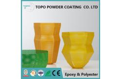 China Electronic Components PU Powder Coating , Moire RAL 1003 Beige Powder Coat supplier