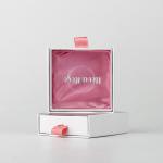 Customized False Eyelashes Packaging Box Cardboard Drawer Box With Clear Lid