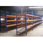 Industrial Storage Long Span Racking System Boltless Steel Shelf Panel Stable for sale
