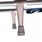 Backrest Adjustable stretcher collapsible Supporting Feet And Wheels