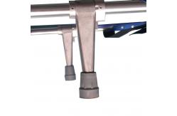 China Backrest Adjustable stretcher collapsible Supporting Feet And Wheels supplier