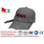 ACE 2019 dad hat checked letter 3d embroidery adjustable woman man for sale