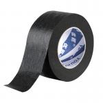 Rubber Glue Wall Protection Self Adhesive Black Painter Crepe Paper Masking Tape for sale
