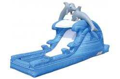 China Inflatble Slide / inflatable pool slide / inflatable dolphin water slide supplier