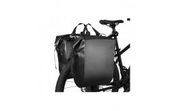 China TPU Bicycle Grocery Carrier 20L 25L Bicycle Pannier Bag Backpack supplier