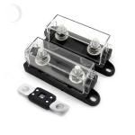 Audio Video 150A 250A 300A 350A 450A Automotive Bolt Type ANM MEGA Fuse Holder with PC Cover for sale