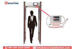 China Outdoor Indoor IP65 Walk Through Body Scanner Security Archway Fireproof Frame supplier