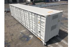 China 40ft Side Open Equipment Shipping Containers Sandwich Panel Rock Wool Insulated supplier
