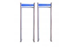 China Public Security Waterproof Body Metal Detectors With Sound And Light Alarm supplier