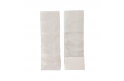 China Transparent Flat Bottom Bag Packaging OPP Plastic Bag With Adhesive Seal supplier