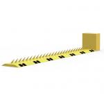 1-6 Meters Speed Hump Road Blocker Tyre Killer with Metal Spike and Warning Equipment for sale