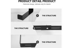 China Adjustable Thickness Mounting Rail Hanger for Plant Holders Window Flower Box Bracket supplier
