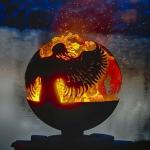 6mm Thickness Large Corten Fire Pit Customizable for sale
