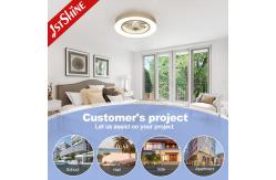 China 5 PC Blades Indoor Dimmable LED Ceiling Fan With Remote Control Switch supplier