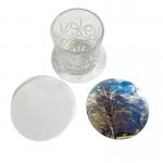 Custom Round Sublimation Paper Coaster 10cm for sale