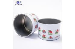China 160ml D65x48.5mm Metal Can Weed Packaging With Easy Open Lid / Children Lid supplier