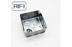 China Secure Housing Electrical Junction Box With Galvanized Steel Cover Material supplier