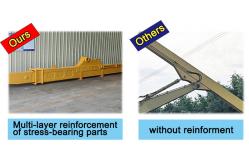 China High Effective Excavator Telescopic Arm For 14M 15M 16M Deep Excavation supplier