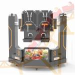 Exclusive Exciting 9D VR 360 Roller Coaster Simulator 2.25*2.15*2.3cm for sale
