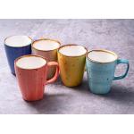 Odorless 320cc 400cc Stoneware 12 Oz Porcelain Coffee Mugs for sale