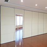 Melamine Finish Folding Partition Walls For Banquet Hall / Ballroom for sale