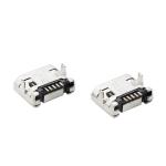 5 Pin DIP USB Micro B Connector 7.2mm Pitch Mini USB Female Connector for sale