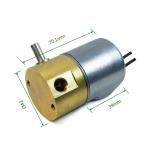 Push Pull Gas Solenoid Valve For Oxygen Medical Equipment