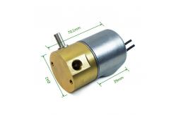 China Push Pull Gas Solenoid Valve For Oxygen Medical Equipment supplier