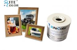 China Inkjet RC Dry Minilab Photo Paper Glossy Aqueous Pigment Dye Printing Roll supplier