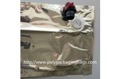 China Beverage VMPET Stand Up Pouch With Spout 3L , 5L , 10L ,15L , 20L supplier