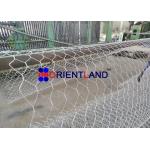 Zn+Al Coating Gabion Baskets Dimensions 3 X 1 X 0.5 M And Mesh Size 6x8 for sale