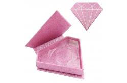 China Rectangle Magnetic Gift Boxes Packaging Cardboard False Eyelashes Packaging Box Custom Logo supplier
