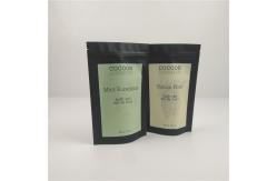 China Moisture Proof 14 Oz Zipper Foil Resealable Pouches For Body Scrub supplier