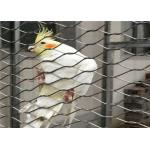 Diamond Stainless Steel Aviary Mesh , Wire Mesh Bird Netting Wear Resisting for sale