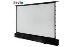 China Matt White ALR Electric 133 Inch Projector Screen Available On HDTV supplier