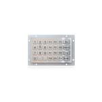 Ip65 Waterproof Vandal Proof Metal Keypad With Short Stroke 0.45mm Tactile Feeling for sale