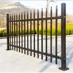 19x19mm Vertical Pipe Backyard Metal Tubular Fencing Durable Design for sale