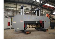 China Tree cutting machine price Hydraulic Sawmill, Automatic Big Log Sawing bandsaw machines supplier