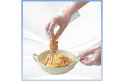 China Safe Handling PE Disposable Gloves For Food Processing Disposable Gloves Polyethylene supplier