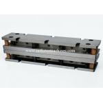 Stamping Aluminum Radiator Fin Machine 120 SPM Flat Fin Max 500mm Wide