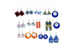 China Blank Sublimation Acrylic Earrings For Custom Girl Gifts supplier